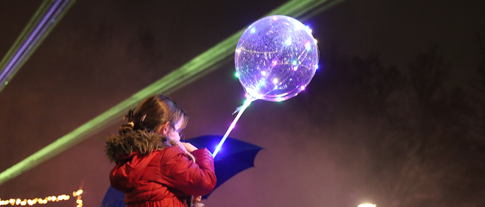 Kerst begint nat in Oud Borne