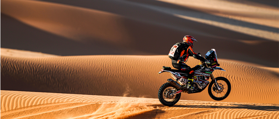 Zwarte rand om Dakar Rally