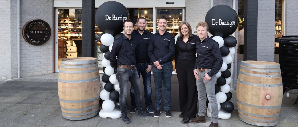 Barrique ontkurkt� nieuwe locatie