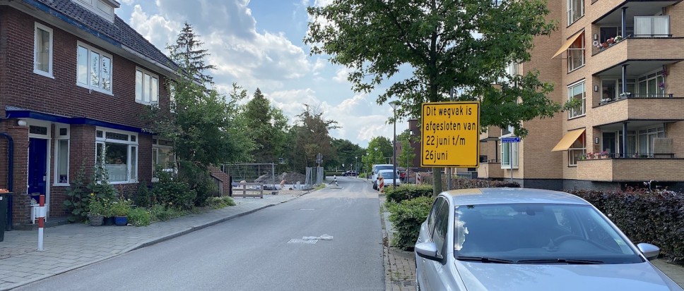 Molenstraat volgende week dicht