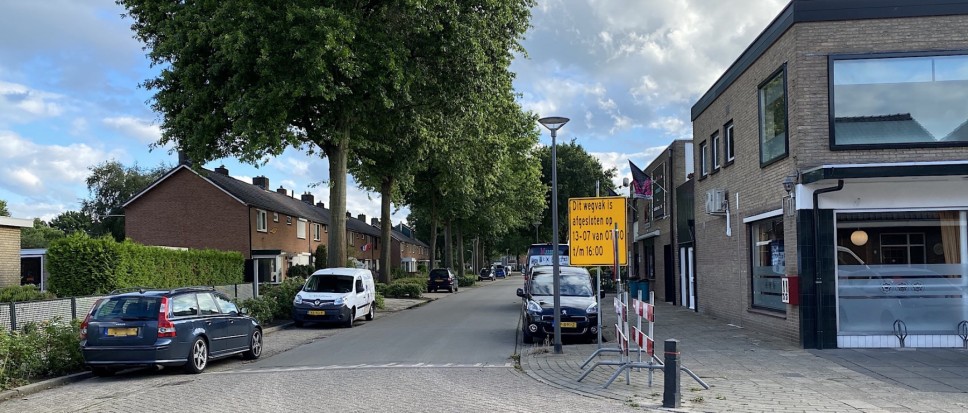 Wensinkstraat maandag deels afgesloten