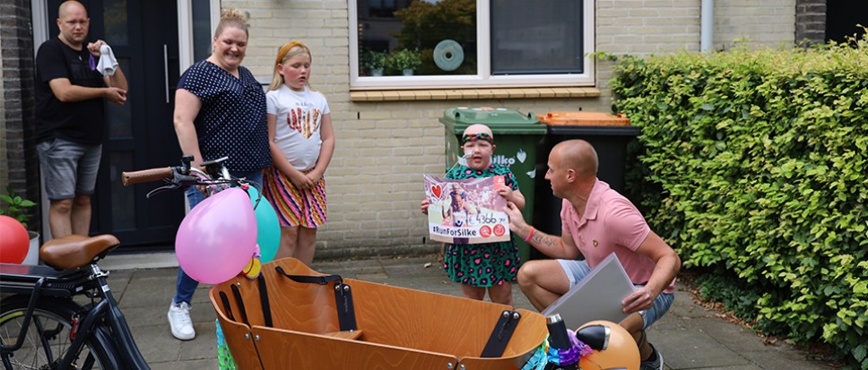 Kilometervreten voor Silke