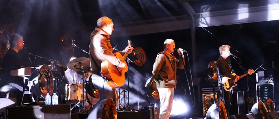 ‘Eindelijk weer eens een live concert’