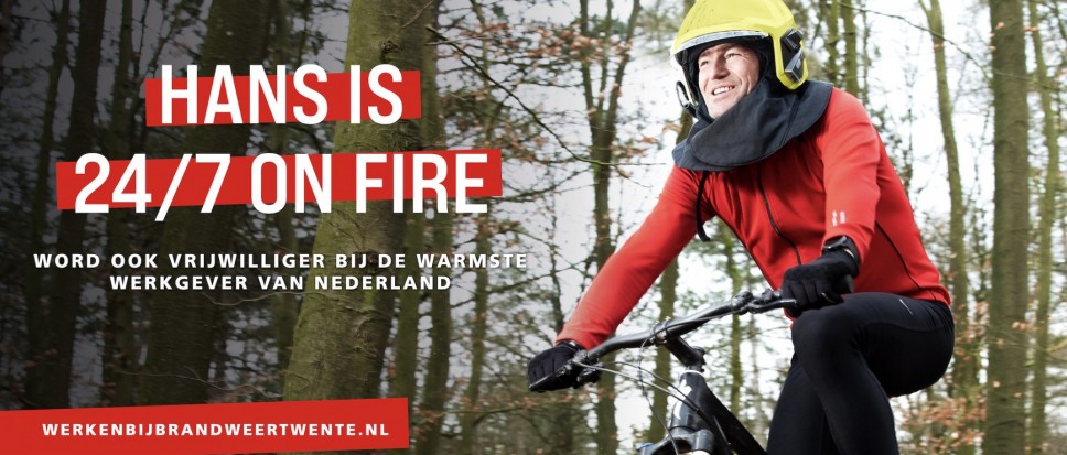 Brandweer Twente zoekt vrijwilligers